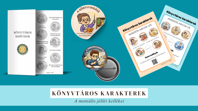 Könyvtáros karakterek