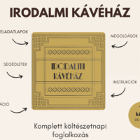 Irodalmi kávéház - Játékos találkozás 12 magyar költővel
